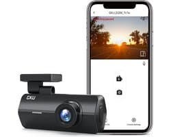 Dashcam Auto 2.5K 1600P met WiFi, 170° Groothoek en Nachtzicht | Parkeermonitor