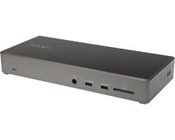 USB-C Dockingstation - Triple 4K Monitor Ondersteuning met 100W Power Delivery