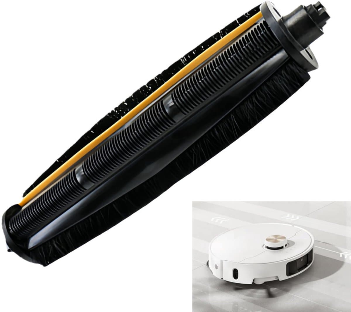 Vervangende hoofdborstel L40 Ultra TriCut compatibel met Dreame X40 Ultra/X30 Ultra/L10s Pro Ultra/L10s Ultra/L20 Ultra - Anti-haarroller -| Diepe reiniging voor dierenhaar tapijt en harde vloeren — afbeelding 1