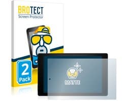 BROTECT - Screenprotector voor Amazon Fire HD 10 2019 (9. Gen.) - Folie Beschermfolie matte 2 Stuks