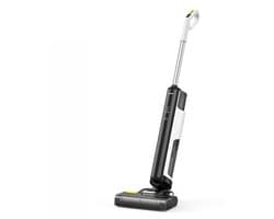 Paco Goederen® Draadloze nat-droogstofzuiger - Slimme dweilfunctie - Slim huishoudapparaat - tapijtreiniger stofzuiger - draadloze stofzuiger -Vloerwashandgreep - Zakloze Stofzuiger