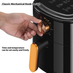 Airfryer 4 Liter met Timer en Hoge Wattage voor Gezonde Frituur en Grillen — thumbnail 6