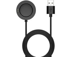 DrPhone magnetische 2-pins oplaadkabel – compatibel met Xiaomi Watch 2 / 2 Pro / S3 / S2 / H1 – USB-lader rond model