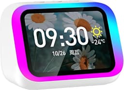 MakkelijkMooi Smart Speaker Wekker - Wekkerradio met VA - Bluetooth Speaker - Digitale Wekker - 5.4 Speaker Hi-Fi stereogeluid — thumbnail 1