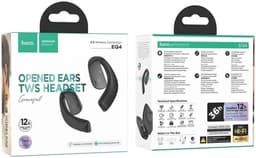 HOCO Draadloze Oordopjes Bluetooth 5.3 Oorhaak 12 Uur Batterij Zwart — thumbnail 5