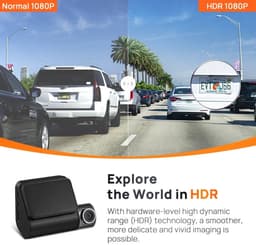 DIMICO - Dashcam voor auto camera - Frontcam - Full HD 1080P HDR - Wifi App - 24U Parkeerbewaking - G-Sensor - Nachtzicht - 130° Groothoek — thumbnail 5