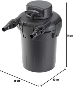 RONN® Grasmaaier Handmatig – Handmaaier Met 20 liter Opvankzak – Grasmaaiers – Grijs - 53cm x 43cm x 26cm — thumbnail 3