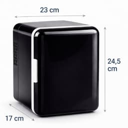 Reiskoelkast - Campingkoelkast - 4L - Zwart - Compact - Bar koelkastje — thumbnail 5