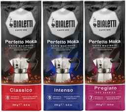 Bialetti New Brikka - 170ml - 4 kops + Bialetti Koffie Proefpakket - 3 x 250 gram — thumbnail 4