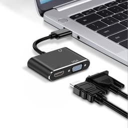 USB naar HD Adapter - Video Converter - Scherm Uitbreiding - Hoge Snelheid Gelijktijdig - 17x10x3cm — thumbnail 3