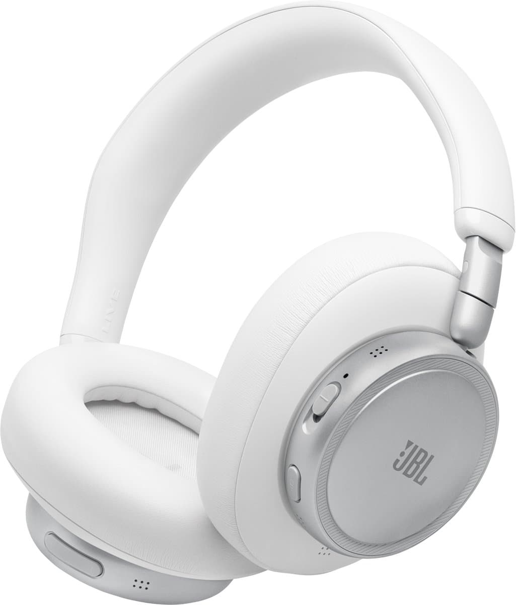 JBL Live 780NC - Draadloze Noise Cancelling Koptelefoon - Bluetooth Over-Ear - 80 uur batterij - Hi-Res Audio - Multipoint - JBL Signature Sound - Wit — afbeelding 1