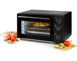 SCH® Heteluchtoven - Oven - Airfryer Oven - Zwart - 43cm x 53cm x 30cm