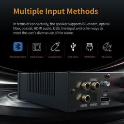 Krachtige Bluetooth Stereo Versterker met HDMI ARC en Hoge-Fidelity Audio — thumbnail 5