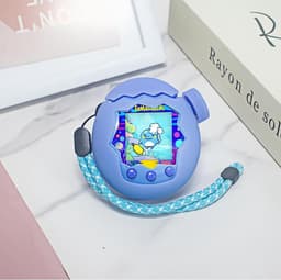 Allecto- Beschermhoes voor Tamagotchi Paradise - ultradun - schokbestendig krasbestendig - A-blauw - siliconen hoes - compatibel met Tamagotchi Paradise — thumbnail 5