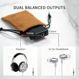 Draagbare Bluetooth DAC en Hoofdtelefoonversterker met Hi-Res Audio — thumbnail 2