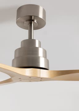 CREATE - Stille plafondventilator van 40 W met technische ABS-bladen, verkrijgbaar in verschillende maten - M - Geen licht - Controller voor wandmontage - WIND STYLANCE — thumbnail 5