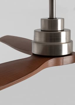 CREATE - Stille plafondventilator met technische ABS bladen 40W (Ø132cm) - Geen licht - Controller voor wandmontage +Afstandsbediening - 6 snelheden - Programmeerbaar - WIND STYLANCE — thumbnail 3