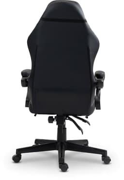 VDD Gaming - Gamestoel met massagefunctie en voetsteun - Gaming chair in de kleur Zwart - Game stoel met nekkussen & verstelbaar rugkussen - Ergonomische bureaustoel met padded armsteunen - Max draagvermogen 150 kg - Verstelbare ruggensteun — thumbnail 2