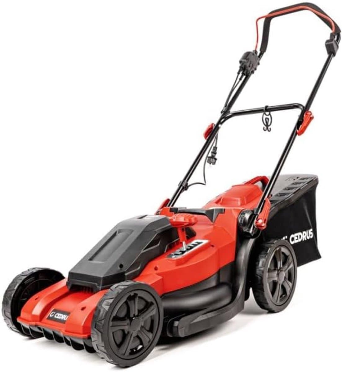Elektrische grasmaaier - Tuinmaaier - Gazon onderhoud - Zes maaihoogtes - 40 cm maaibreedte — afbeelding 1