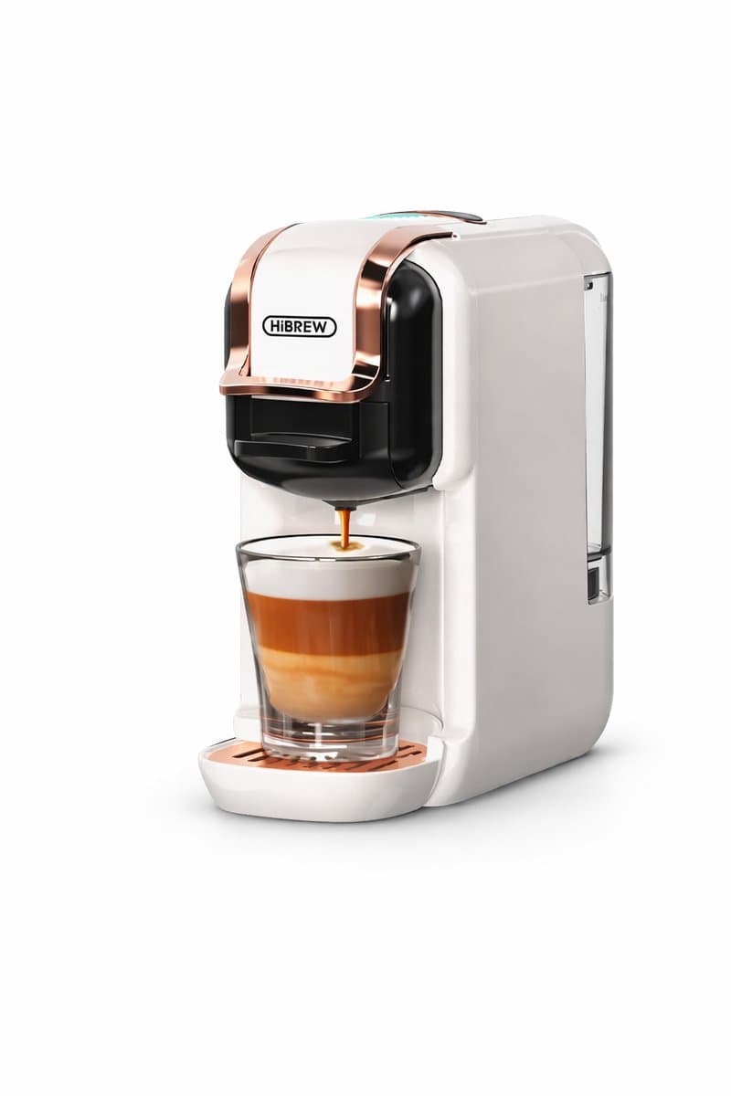 CYRO - Koffiecupmachine - Koffiezetapparaat Cups - Koffiemachines- 5-in-1 - Koffiemachine - Koffie, Cappuchino, Espresso - Wit — afbeelding 1