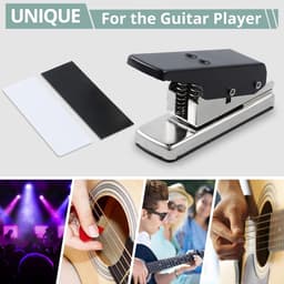Gitaar plectrum maker -snijmachine- plectrum voor gitaar- zware pons - kunststof kaart snijmachine - unieke gitaar plectrum - geschikt voor diverse materialen - zwart — thumbnail 5