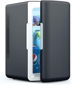 Mini koelkast 6L - Eten & drinken - Organizer - Auto koelkast - Compact - Zwart — thumbnail 1