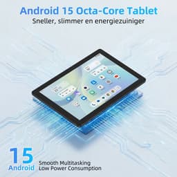 Hotlight A10RPO-15 Tablet - Android 15 tablet met oplaadbaar stereoluidspreker - 24GB RAM+64GB ROM - 10.1 inch - 5000mAh - AI-Slim Digitaal Fotolijstje & Klokmodus — thumbnail 5