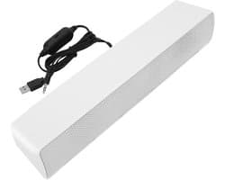 Stereo Geluidsbalk - USB Speaker - Muziek en Film - 3D Surround Sound - 35 x 11 x 9 cm