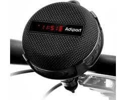 Draagbare Fietsluidspreker - Outdoor Speaker - Fietsen Muziek - Snelheid Batterij Tijd Weergave - 9.3 x 9.3 x 4.7 cm