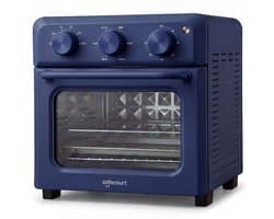Safecourt 6-in-1 Airfyer oven - 100% PFAS-vrij - 6 programma’s - 80 tot 230 graden - Airfryer, bakken, roosteren, toasten, grillen & opwarmen - Blauw