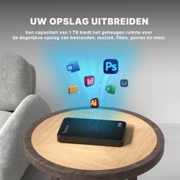 Toveca Externe harde schijf 1 TB - USB 3.0 Harde schijf extern - HDD — thumbnail 3