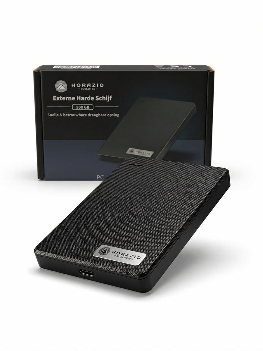 Horazio Externe harde schijf 500 GB - Harde schijf extern - HDD — afbeelding 1