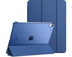 Dunne en Lichte Beschermhoes voor iPad Air 11 Inch en 10.9 Inch met Transparante Achterkant - Navy Blauw