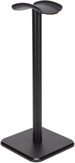 Hoofdtelefoonstandaard voor Alle Hoofdtelefoonmaten met Aluminium Stang - Zwart — thumbnail 1