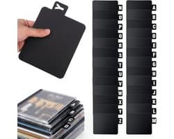 Vinyl organizer - Record Dividers Plywood - 26 stuks -Vinylplatenverdelers met Alfabetisch Labelregister - met Alfabetische Tab - vinyl divider - voor Records Albums Bestandsbibliotheek