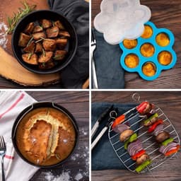 Heteluchtfriteuse XL 4.7 L met 100 Recepten en Accessoireset — thumbnail 2