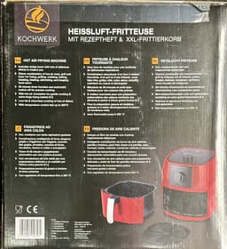 Kochwerk Heteluchtfriteuse Hetelucht oven Grill Friteuse — thumbnail 1