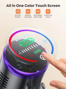 Buture VC80 - Draadloze steelstofzuiger 450W - Zuigkracht 48Kpa — thumbnail 3