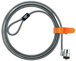 Kensington MicroSaver Keyed Laptop Lock – T-Bar Locking Technology – 1.8 meter | Hoogwaardig Kabelslot voor Laptops en PC's