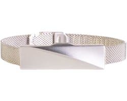 NOLATR Smart Armband Eluna – Zonder Abonnement – Activity Tracker – Eigen Software – 15-25 Dagen Batterij – Zilver