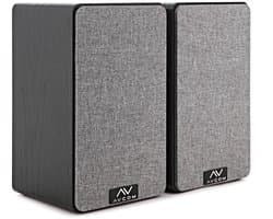 AVCOM 5 boekenplankluidspeakerpaar, zwart