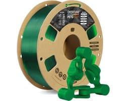 PETG 3D-printerfilament 1,75 mm 1 kg Transparant Groen Hoge Precisie