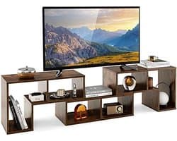 Modulaire TV Kast Uitschuifbaar – 3 Delig Lowboard voor TV's tot 65 Inch