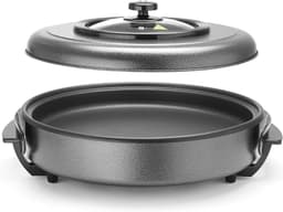 REN®Partypan -Airfryer -Hapjespan - pizza pan -32/5 cm - Zwart - 40cm x 50cm x 19cm — thumbnail 2