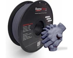 Premium PETG Filament 1.75mm, 1kg Spoel, Lichtgrijs - Hoge Kwaliteit voor 3D Printers