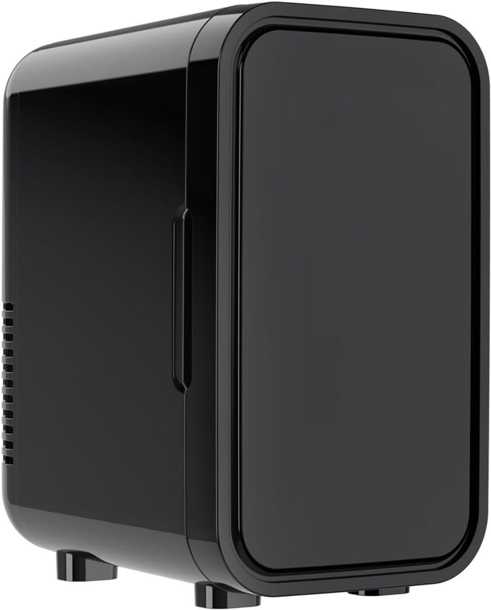 SCH® Mini Koelkast - Koelkast-Zwart- ‎17cm x 14cm x 27cm — afbeelding 1