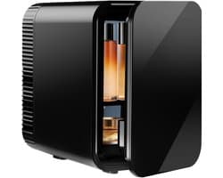 SCH® Mini Koelkast - Koelkast- Zwart- ‎30cm x 23cm x 30cm