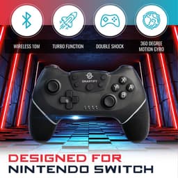 Smartify Controller Geschikt Voor Nintendo Switch - 2 Stuks - 2 Pack - Draadloos - Bluetooth - Wireless — thumbnail 2