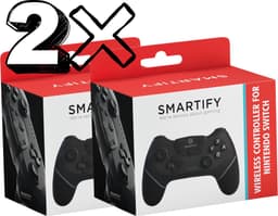 Smartify Controller Geschikt Voor Nintendo Switch - 2 Stuks - 2 Pack - Draadloos - Bluetooth - Wireless — thumbnail 1