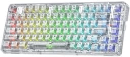 Zolara RGB Keyboard - Toetsenbord - Draadloos - Gaming - Wit - LED - Game toetsen bord — thumbnail 1